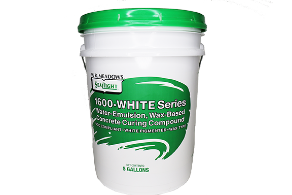 1600-WHITE Wax-Based Concrete Curing Compound - Featured Products